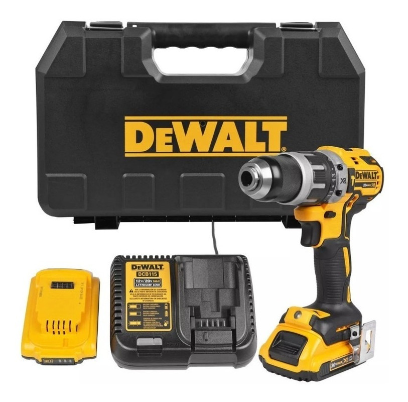 Taladro Perc Compacto Inal V Litio Ion Brushless Dewalt Dcd D B